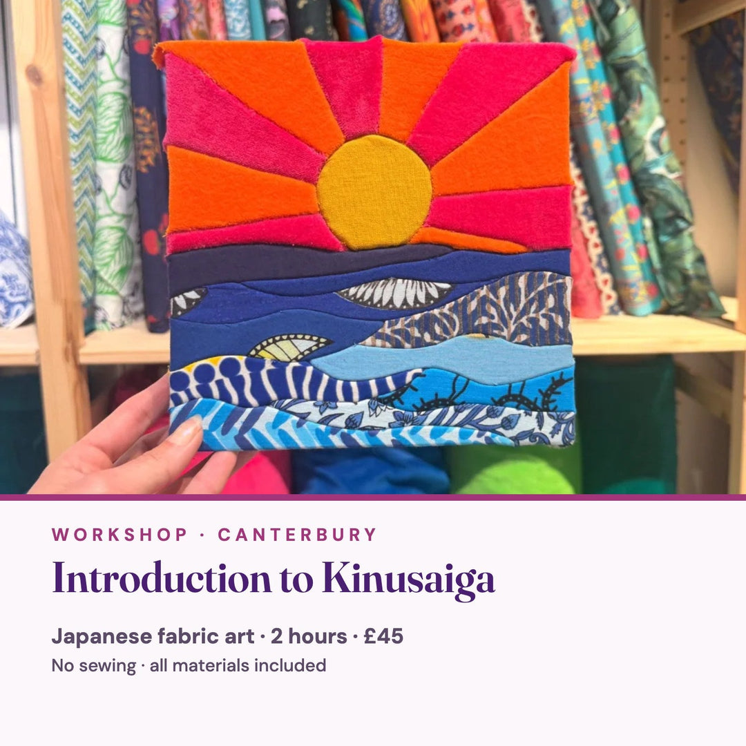 Introduction to Kinusaiga workshop, Violet Elizabeth Canterbury