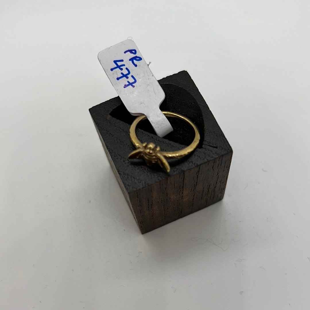 Busy Bumble Bee Brass Ring