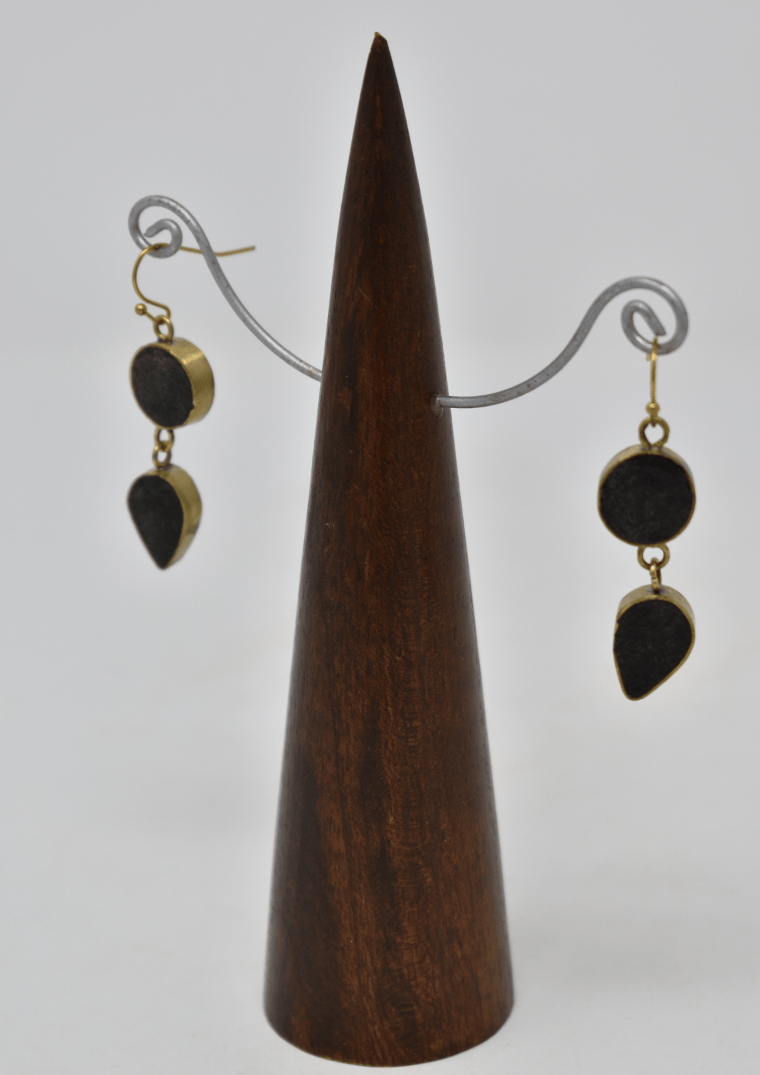 Earrings Double - Violet Elizabeth - Jewellery