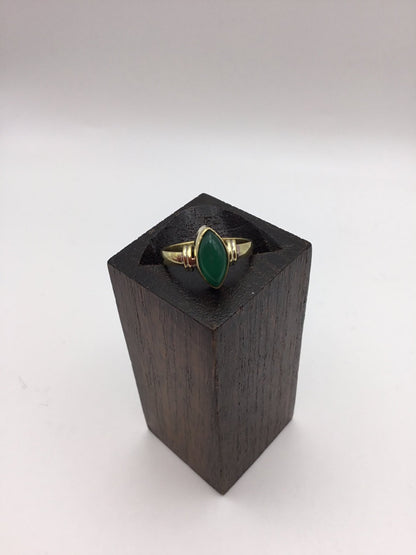 Elegant simplicity brass setting - Violet Elizabeth - Jewellery