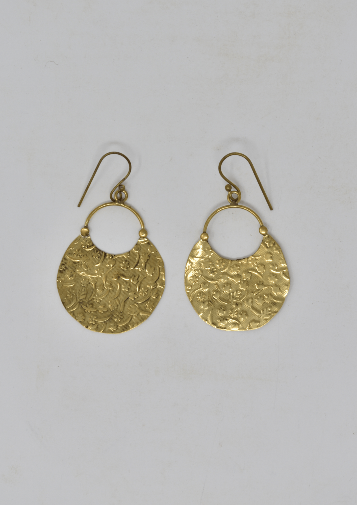 Handbag brass earring - Violet Elizabeth - Jewellery
