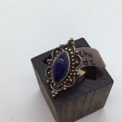 Ofilia Brass & silver Ring: Various Stones - Violet Elizabeth