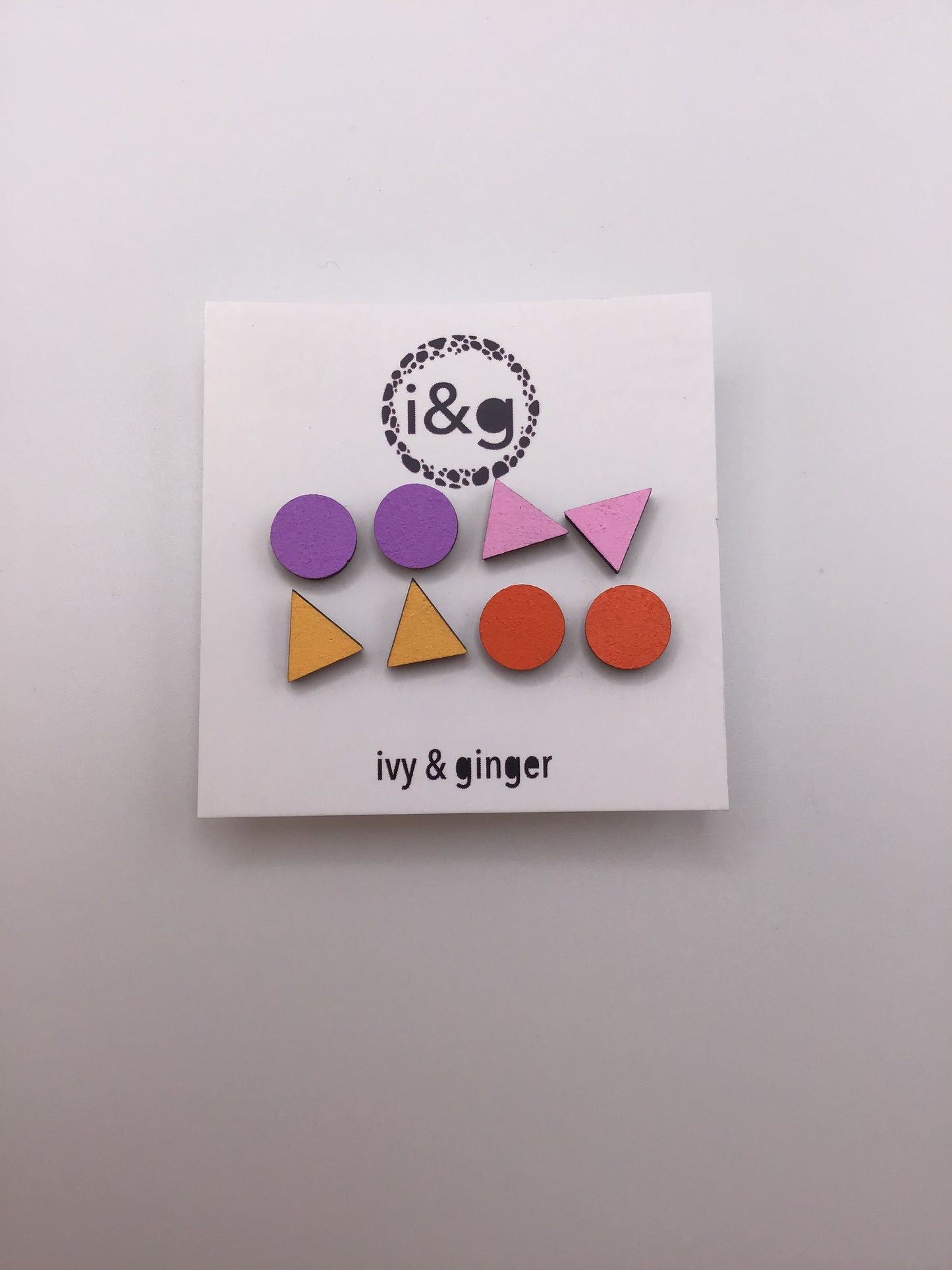 Bright Studs: Four PieceSet - Violet Elizabeth