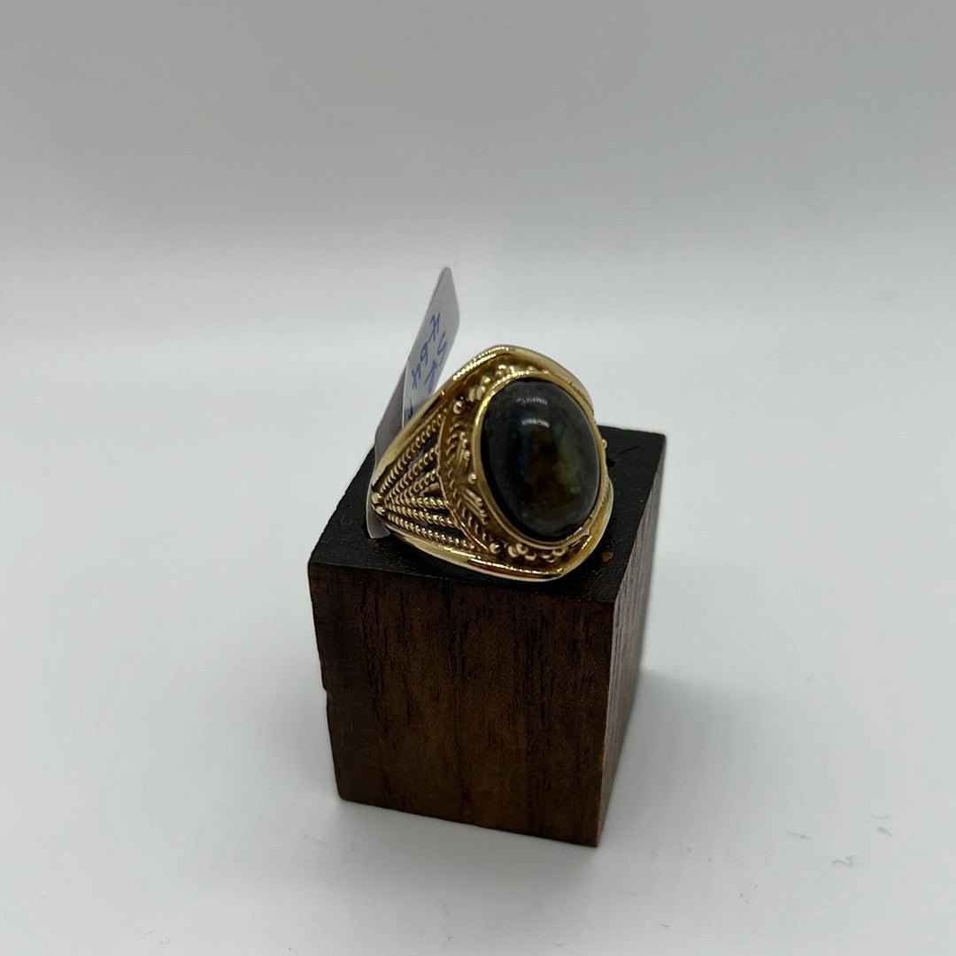 Midas Brass Ring: Various Stones
