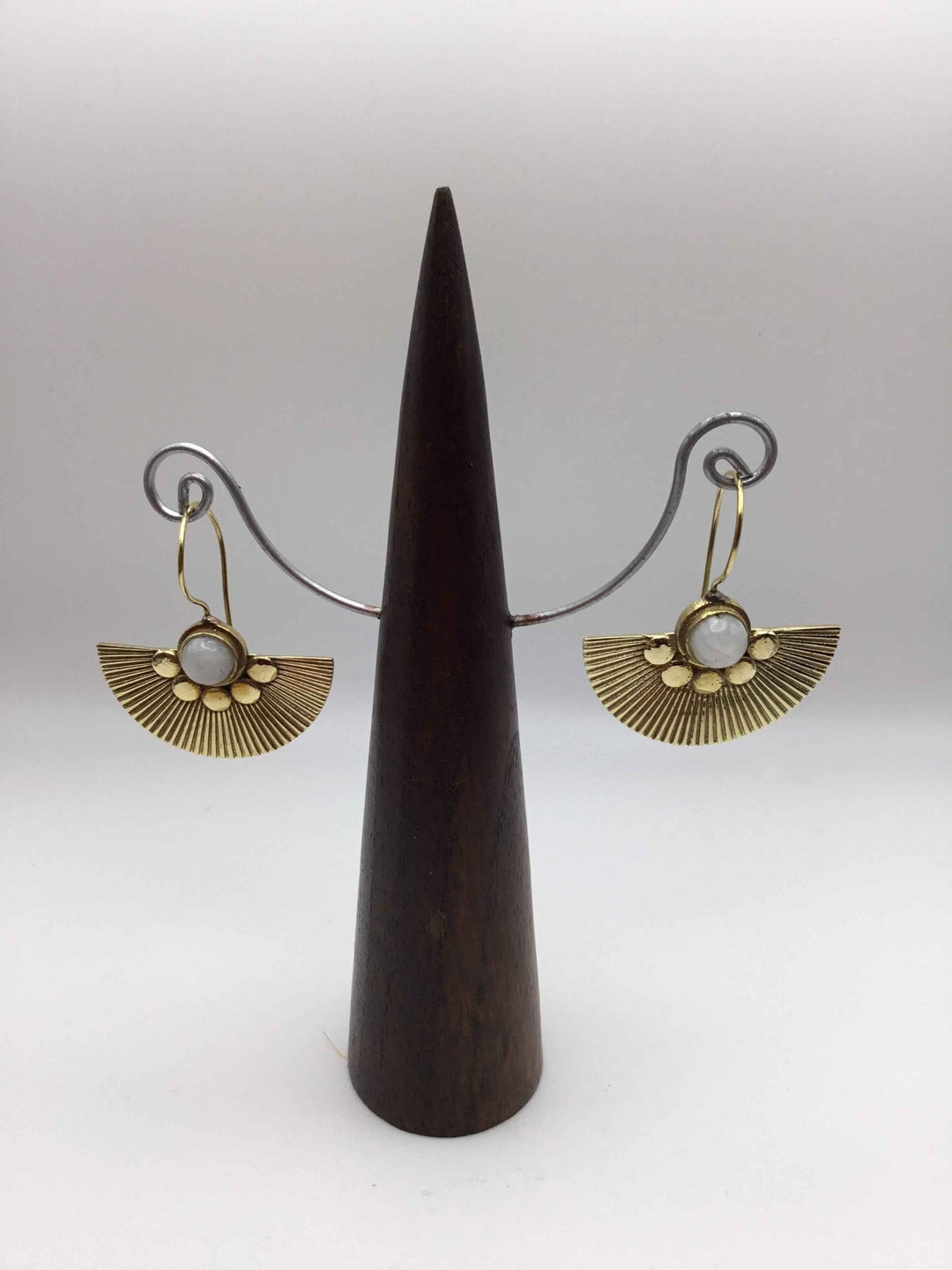 Moonstone Earrings - Violet Elizabeth - Jewellery