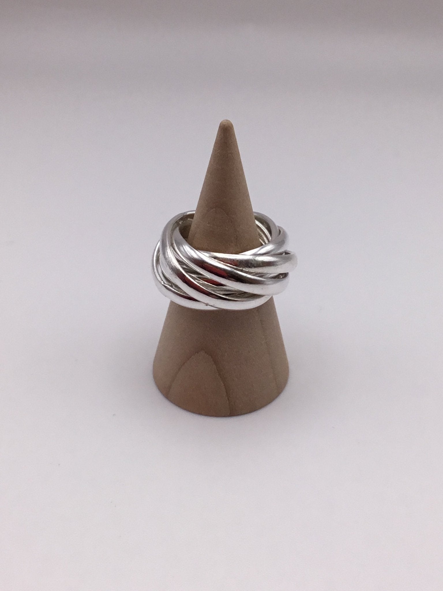 Septuplet Brass Ring - Violet Elizabeth - Jewellery