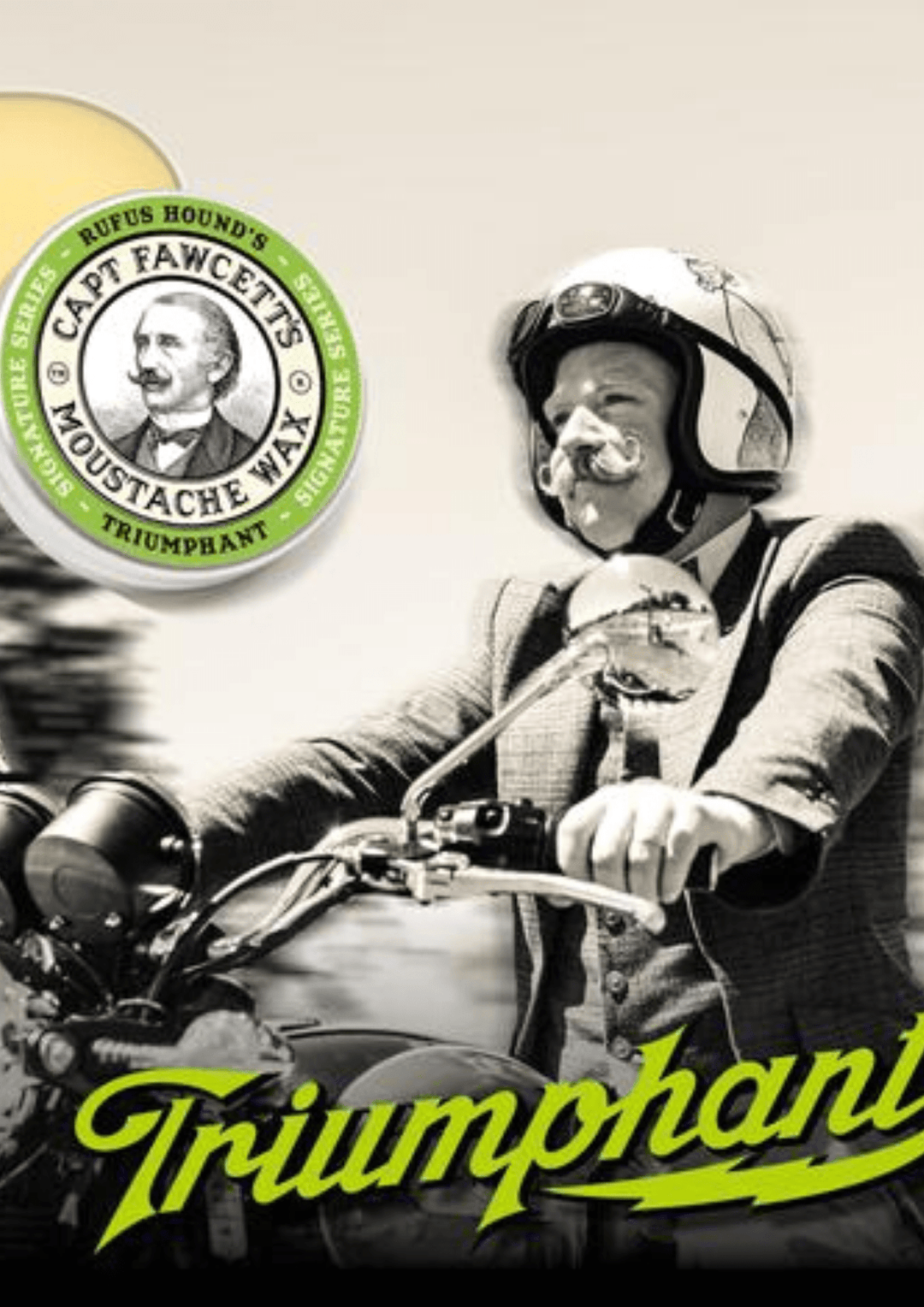 Triumphant Moustache Wax - Violet Elizabeth - 