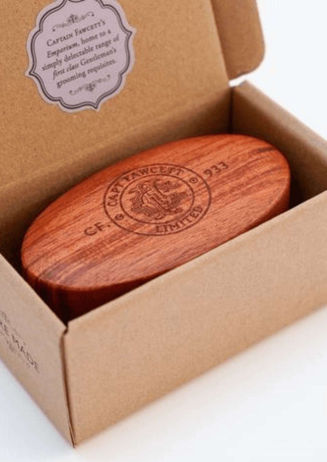 Wild Boar Beard Brush - Violet Elizabeth - 